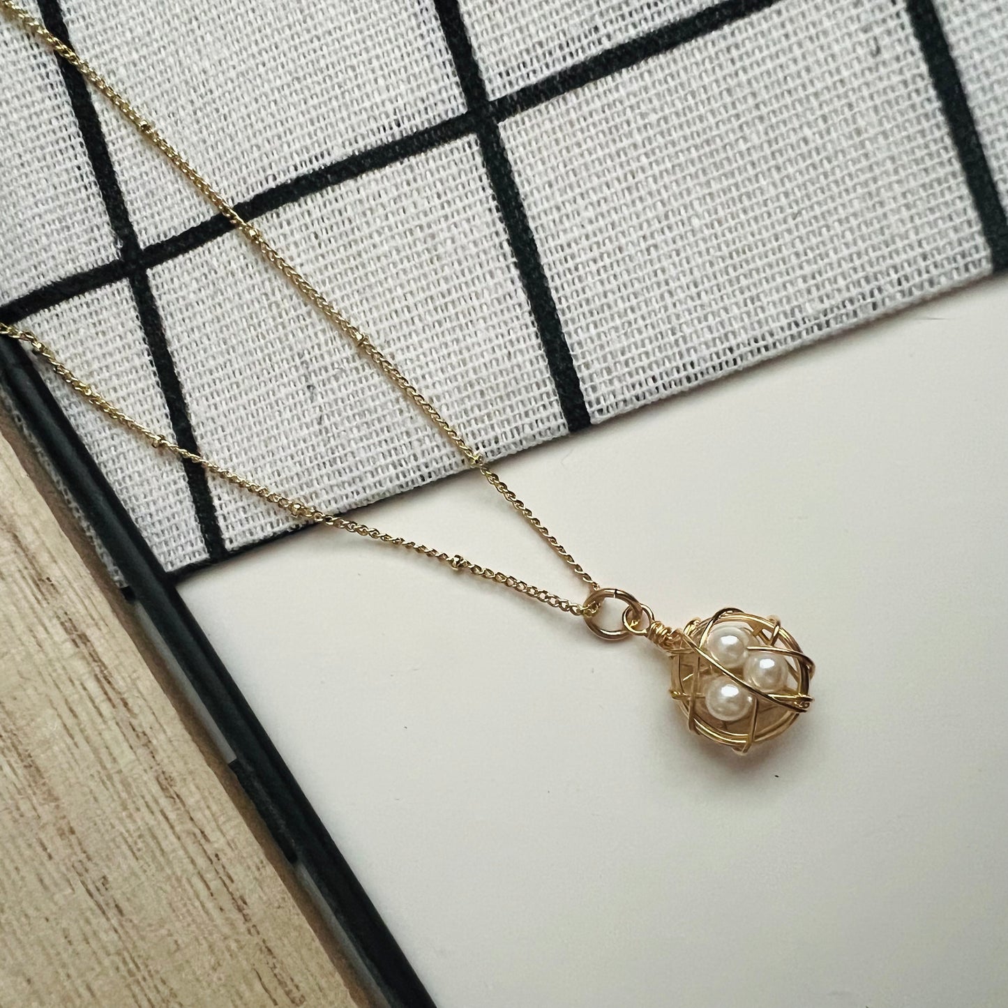 Pearl Nest Necklace