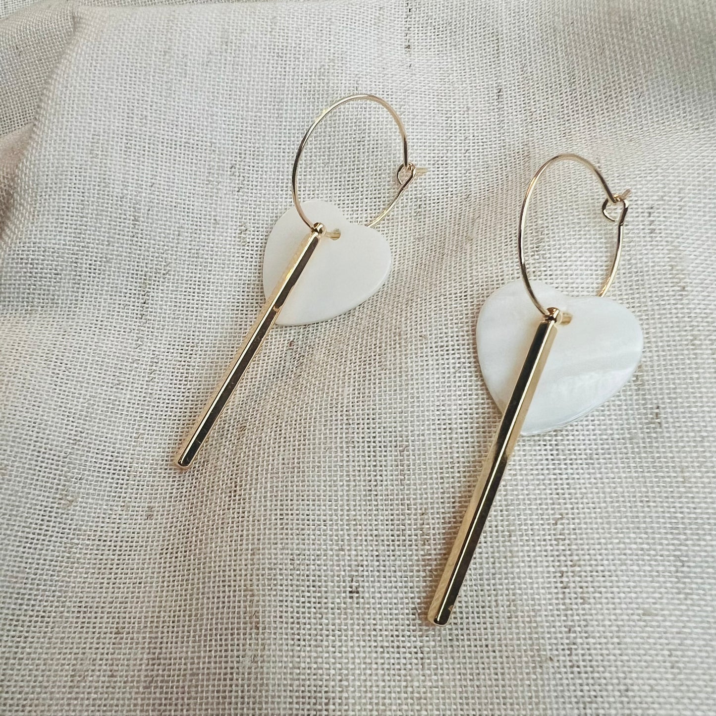 Dainty Long Hearts
