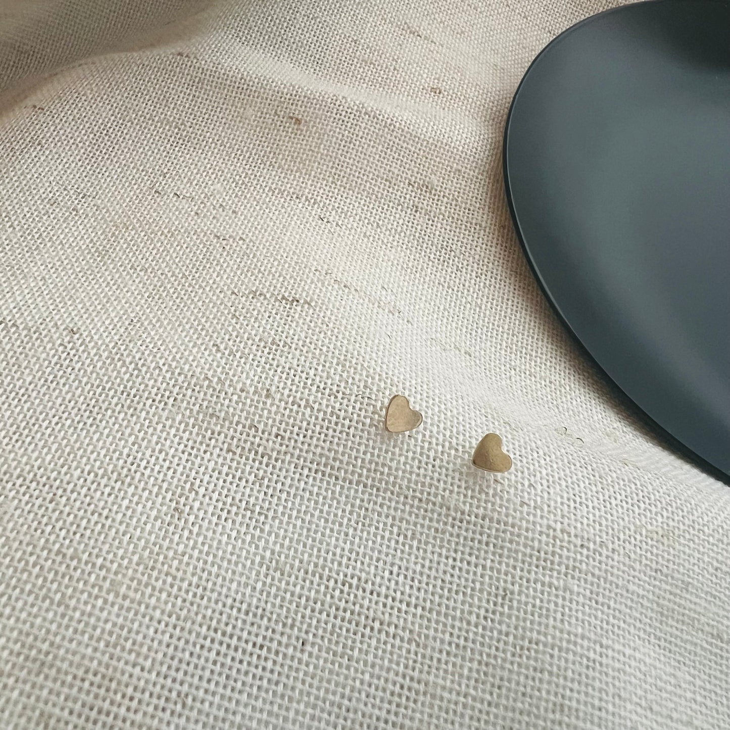 Dainty Heart Studs