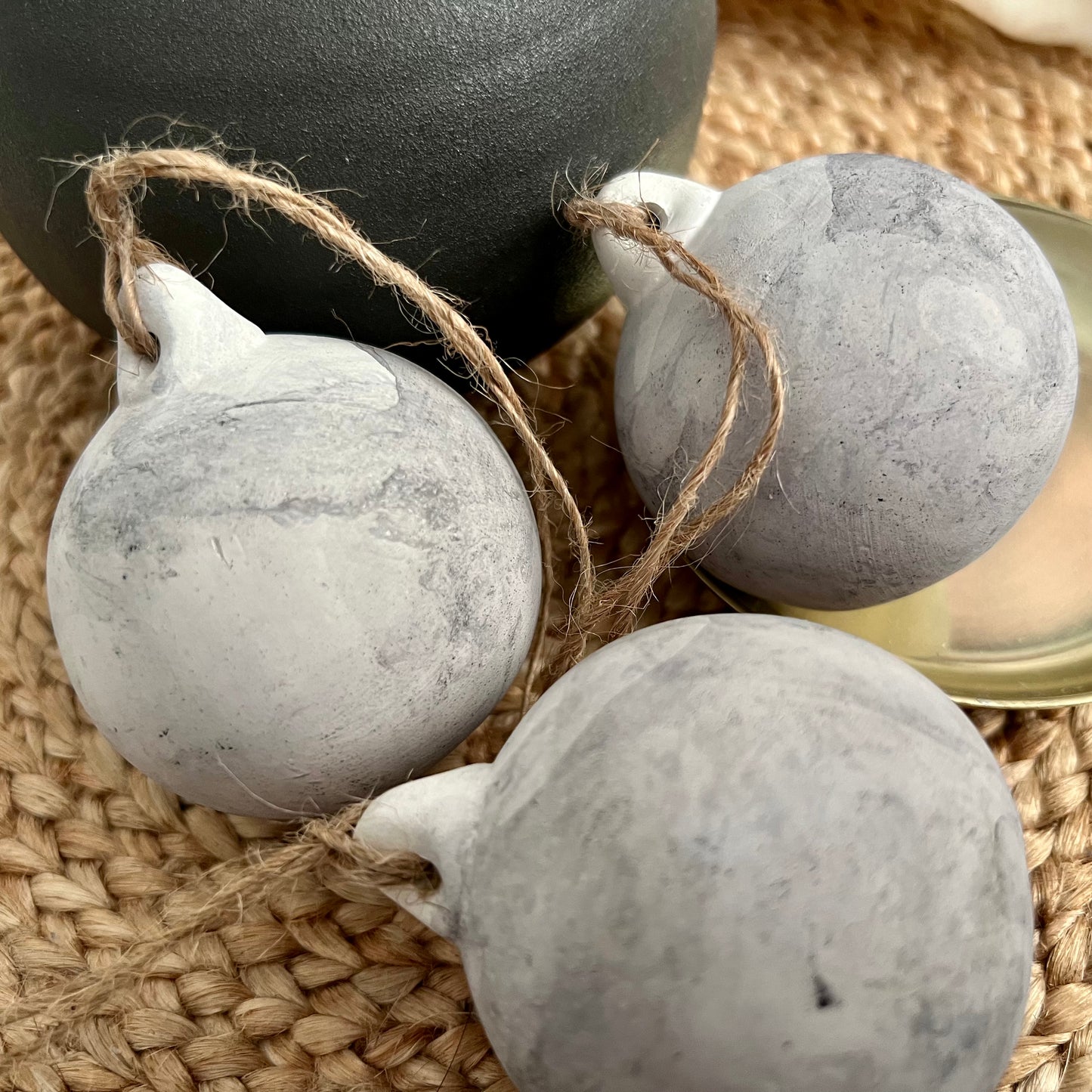 Marbled effect Baubles