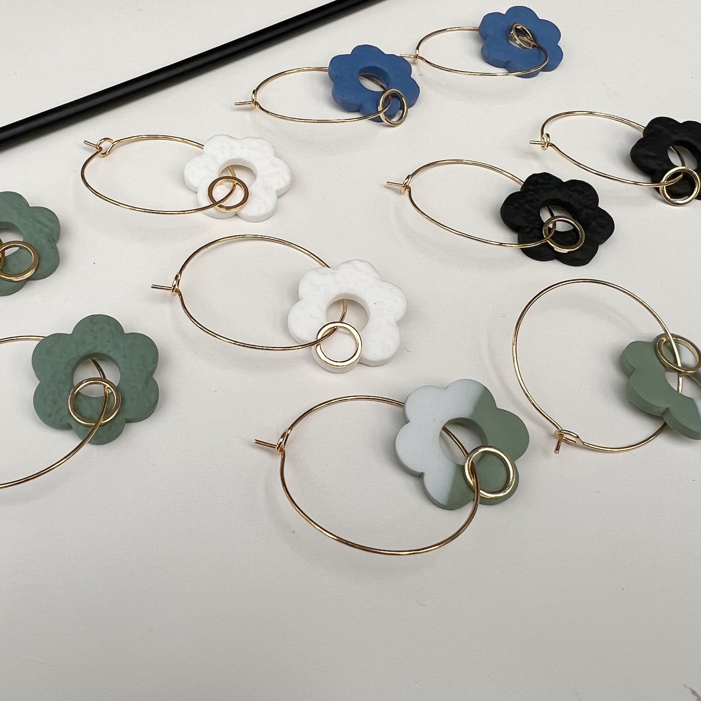 Flower Hoops