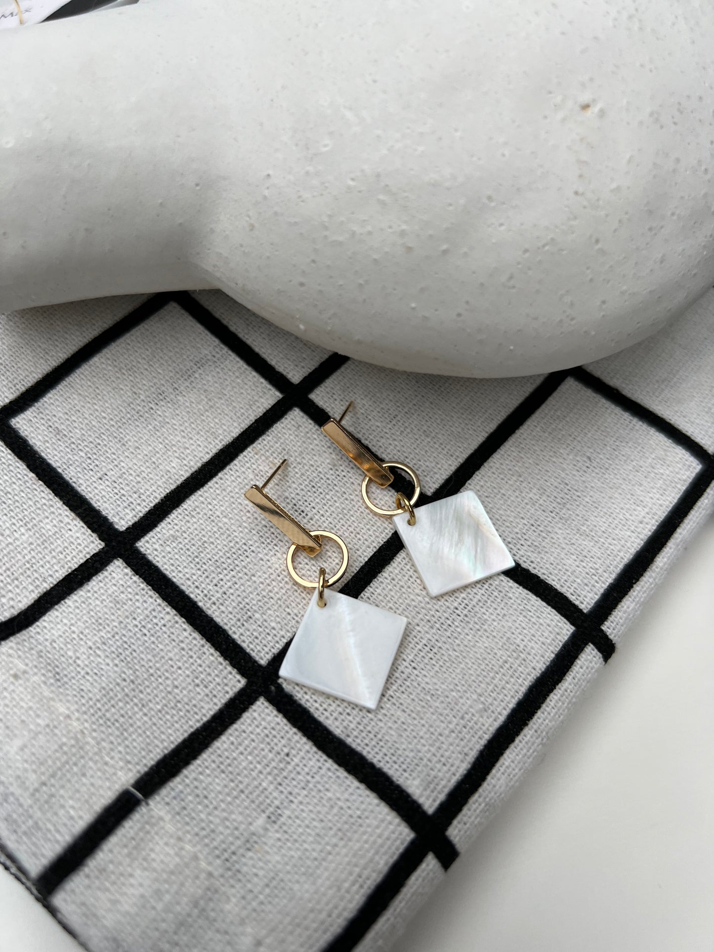 Mother of Pearl Dangles
