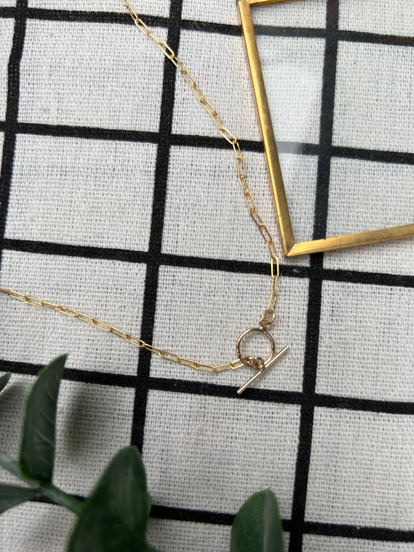 T Bar Necklace