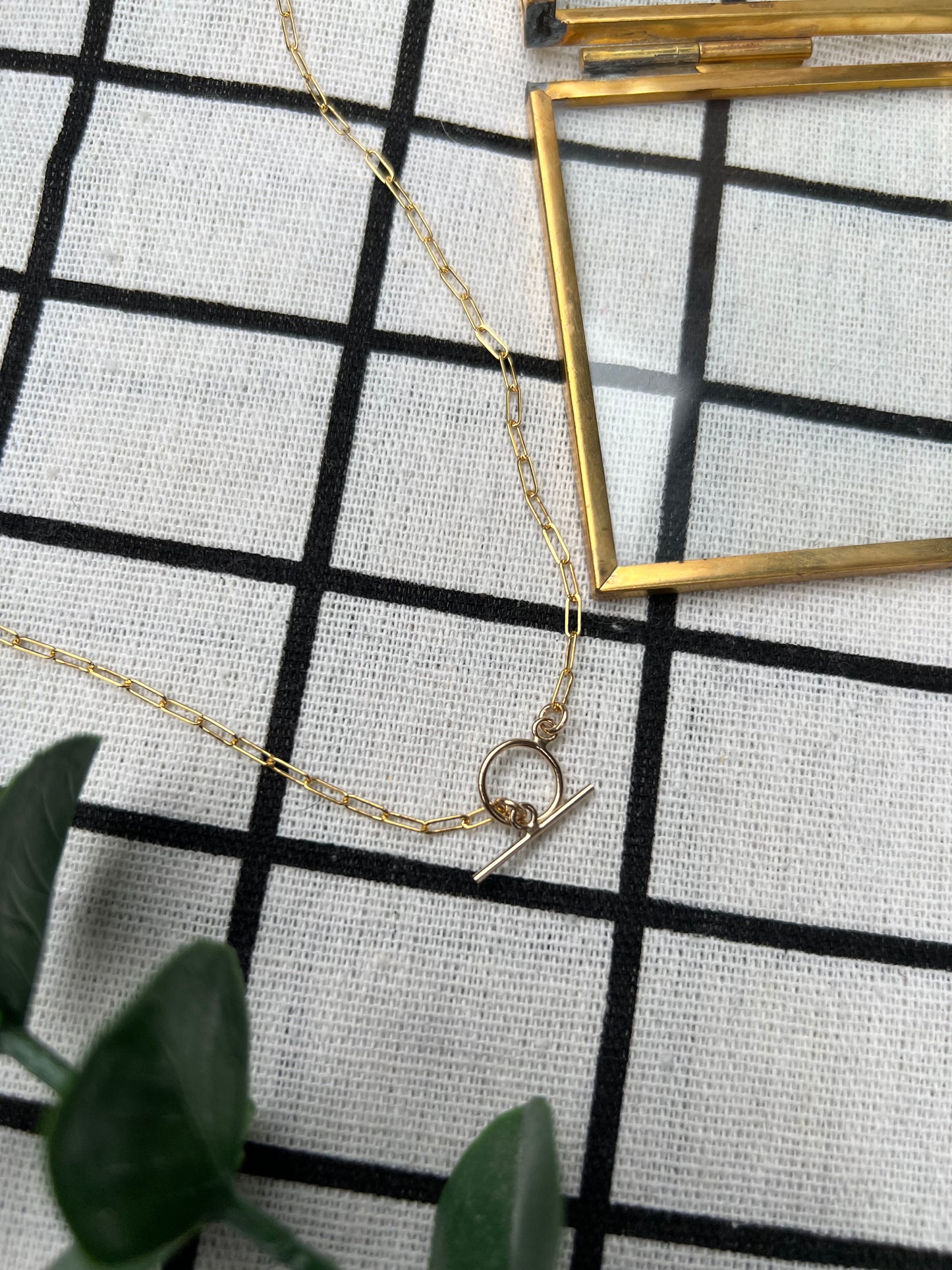 T Bar Necklace