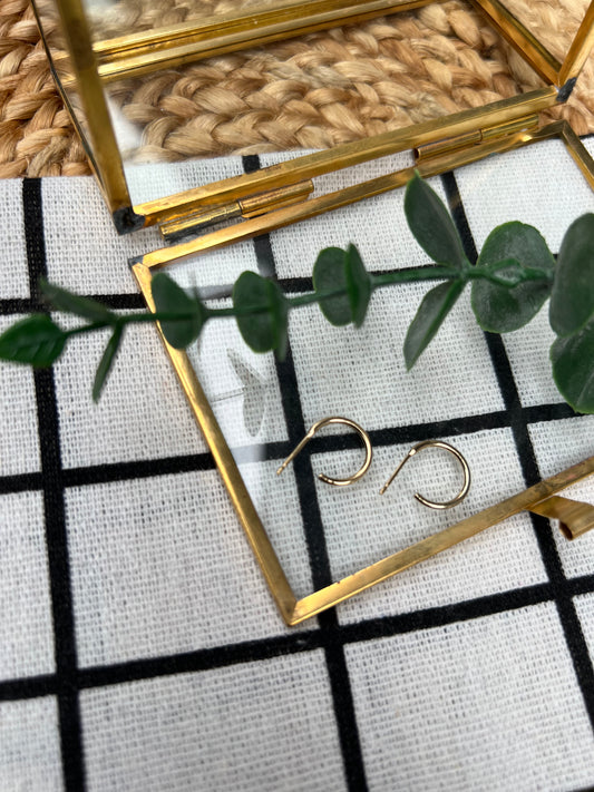 Hoop Stud Earrings