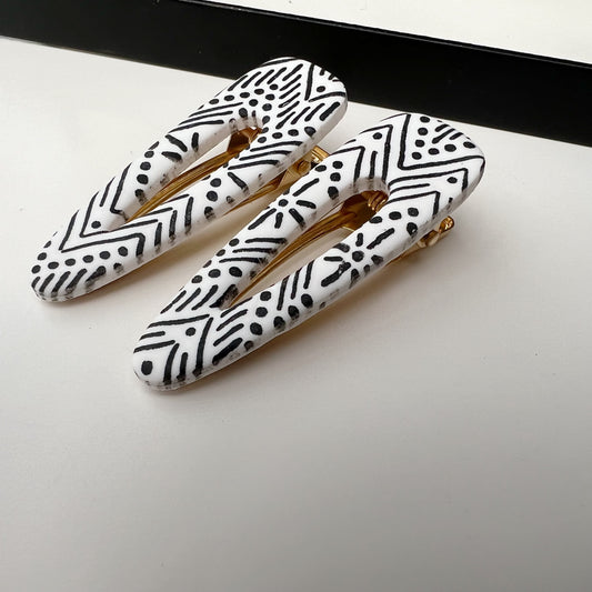 Aztec Hair Clips
